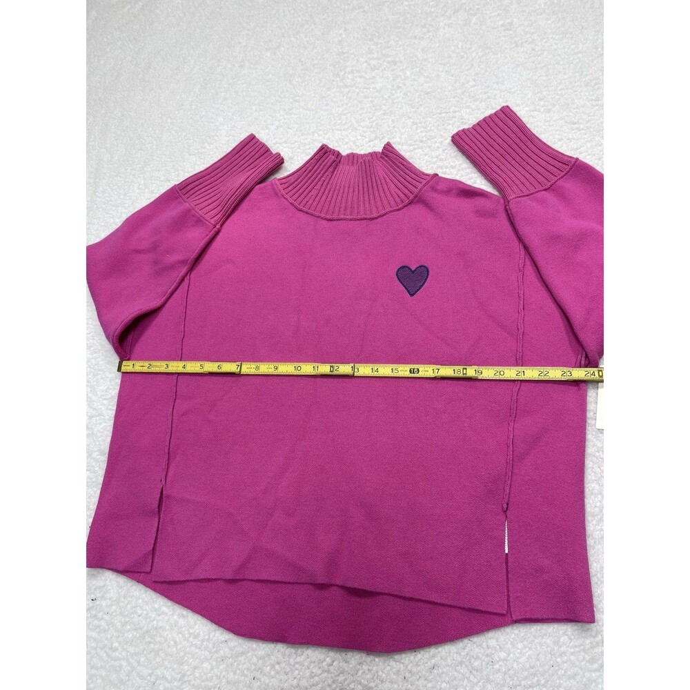 Anthropologie Maeve Turtleneck Sweater Women Pink The Logan Comfy Size XS NWT - Picture 4 of 8